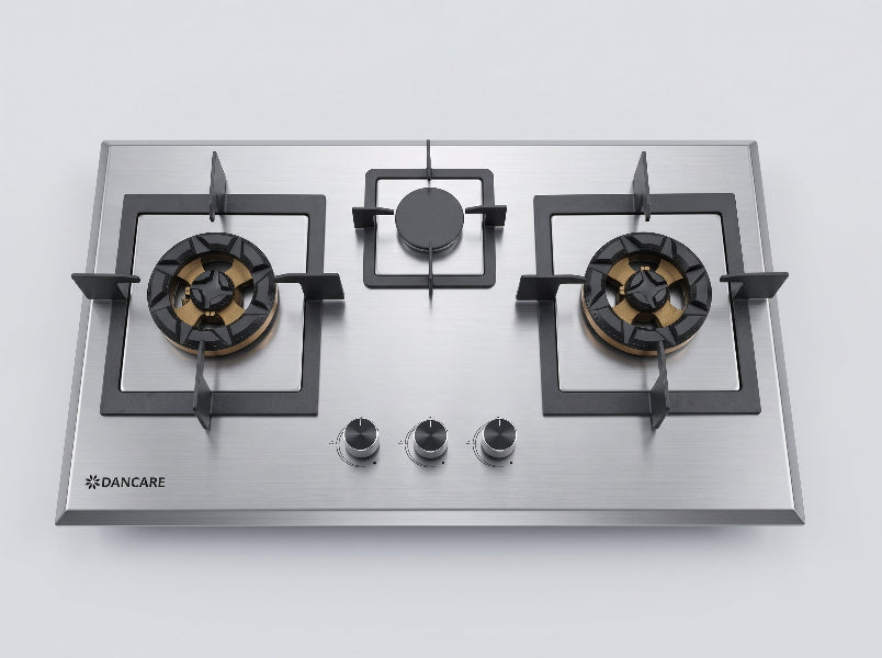 Dancare 367 | 3-Burner Steel Hob