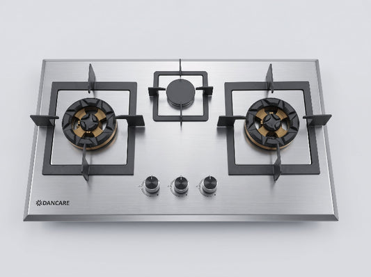 Dancare 367 | 3-Burner Steel Hob